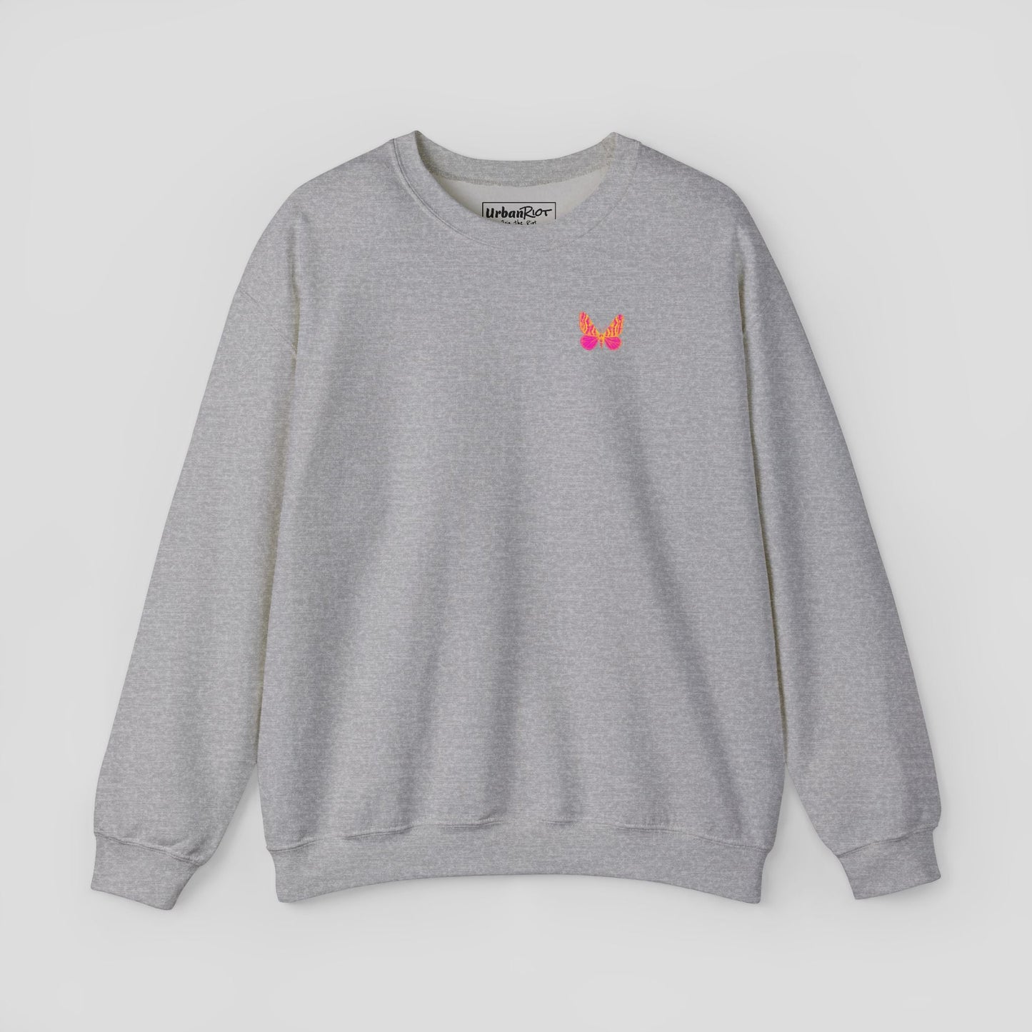 Graphic Sweatshirt - "Rebirth" Vibrant Butterfly Design