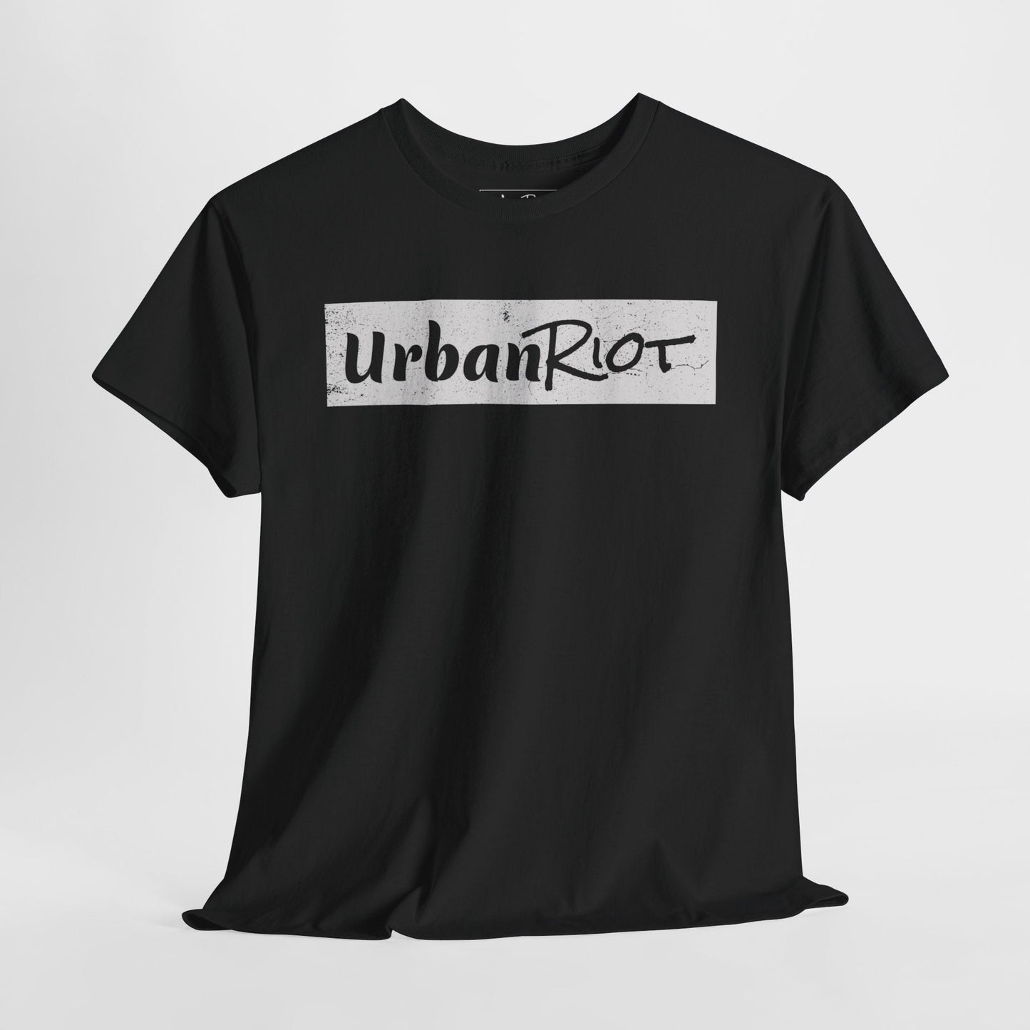 Graphic Tee - "UrbanRiot" Grunge Logo Design