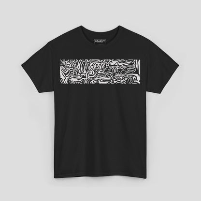 Graphic Tee - "Tribal Lines" Abstract Design